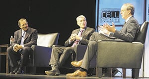 Senator Udall and Secretary Panetta discuss leadership in shaping global security